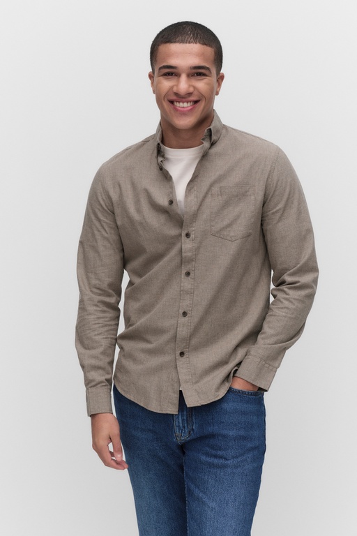 Ted shirt TAUPE MEL